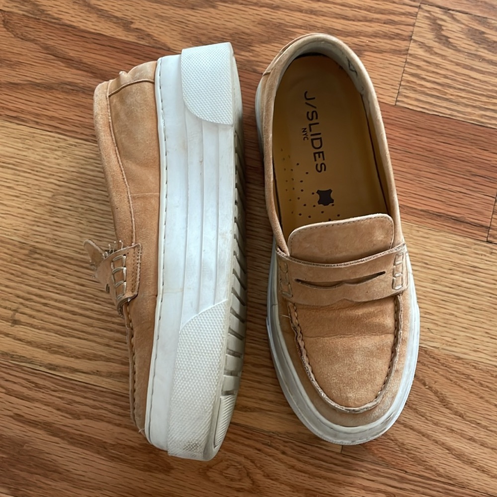 Suede J/Slides Ava Platform Loafer - Picture 7 of 9